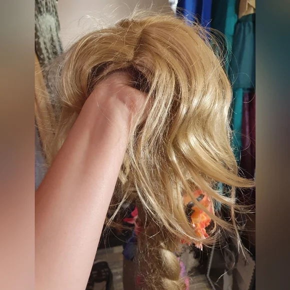 COPY - Rapunzel Tangled Disney wig cosplay Halloween costume accessory